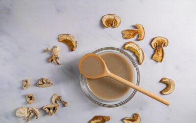 Crema de setas vegana