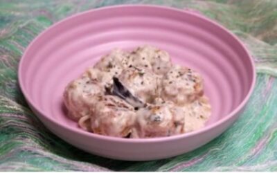 Albóndigas vegetarianas con setas