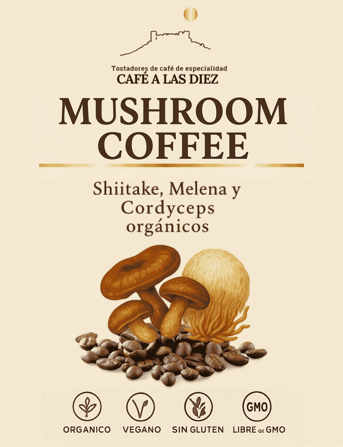 Café funcional con hongos medicinales - Imagen 3