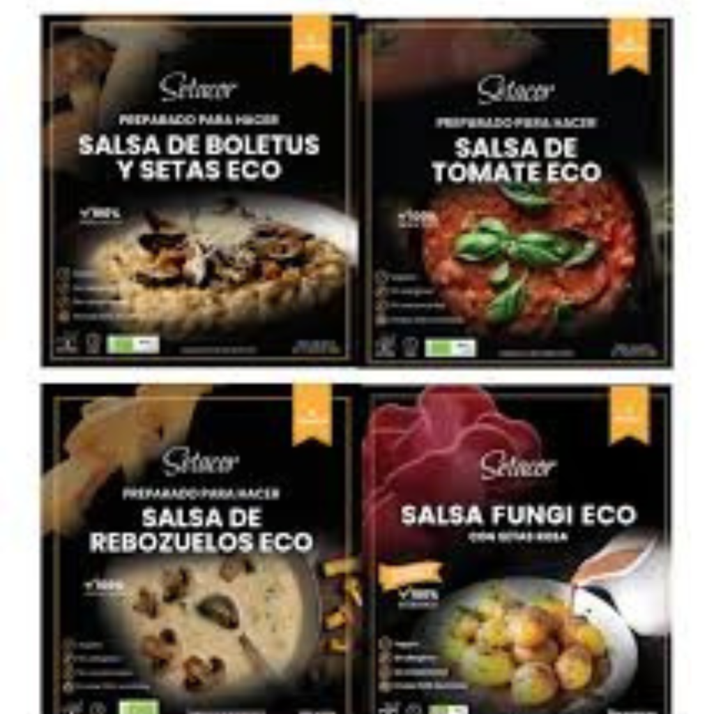salsas de setas eco