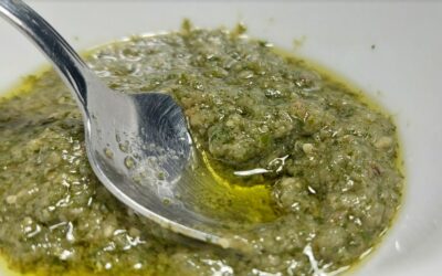 Crema verde saludable